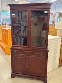 Traditional Mahogany Corner Cabinet