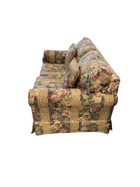 Traditional Rose Patterned Loveseat