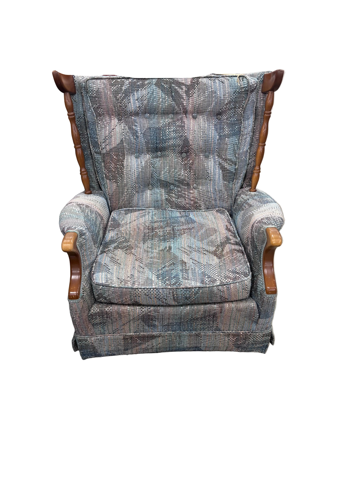 Vintage Cushioned Rocking Chair