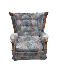 Vintage Cushioned Rocking Chair