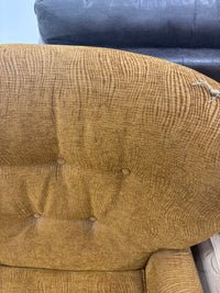 Vintage Mid-Century Mustard Yellow Armchair