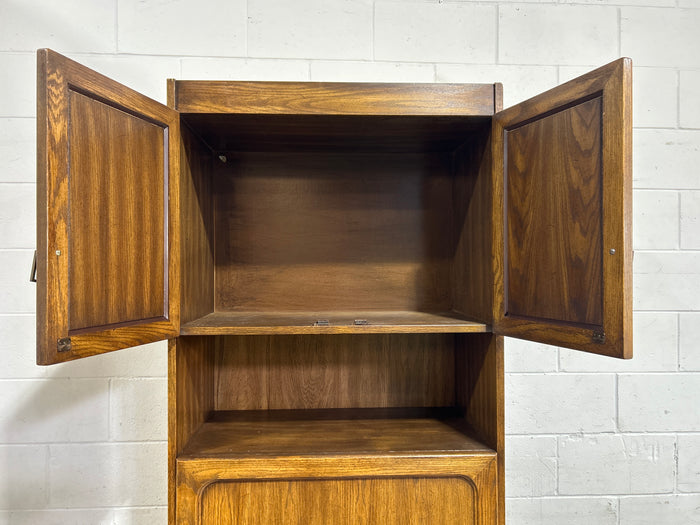 Cabinet with Rattan Doors