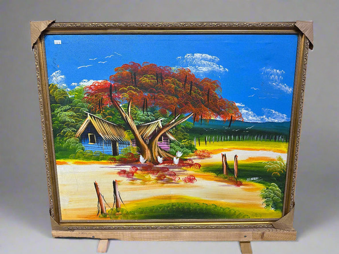Vibrant Hand Painted Oil Painting