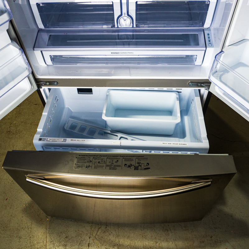 Samsung French Door Refrigerator, 36 inch Width, 28.1 cu. ft. Capacity, Stainless Steel