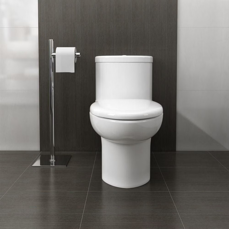 American Standard Tofino 4.1/6.0 LPF Dual Flush Standard Height Concealed One-Piece Toilet in White