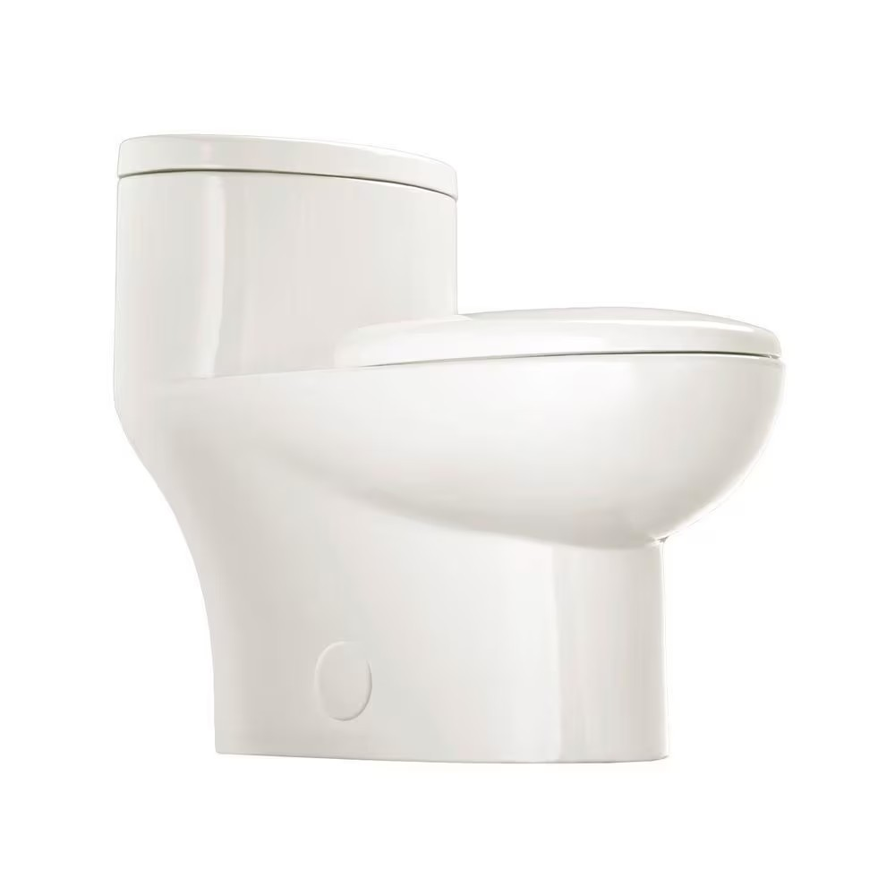 American Standard Tofino 4.1/6.0 LPF Dual Flush Standard Height Concealed One-Piece Toilet in White