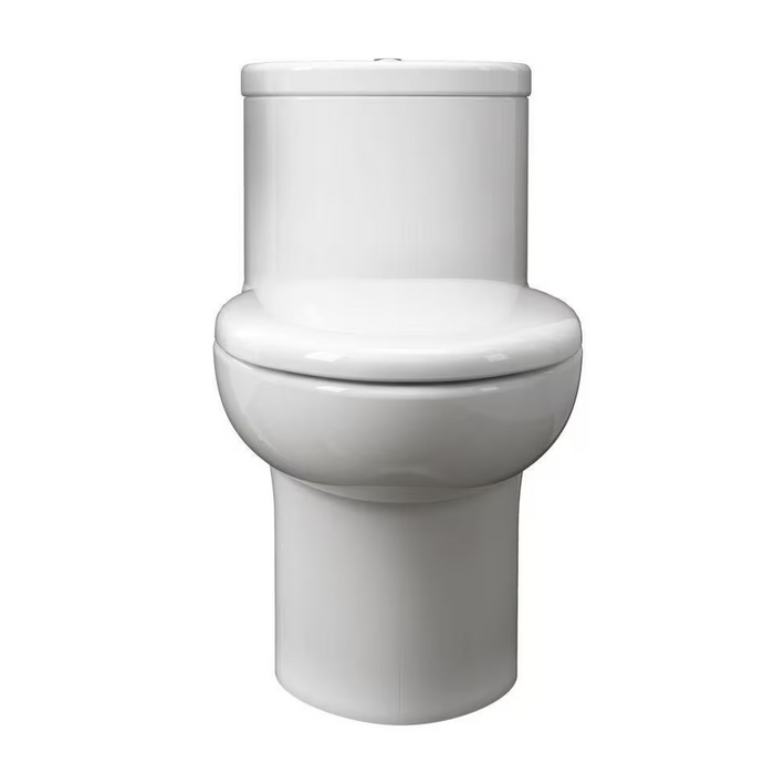 American Standard Tofino 4.1/6.0 LPF Dual Flush Standard Height Concealed One-Piece Toilet in White