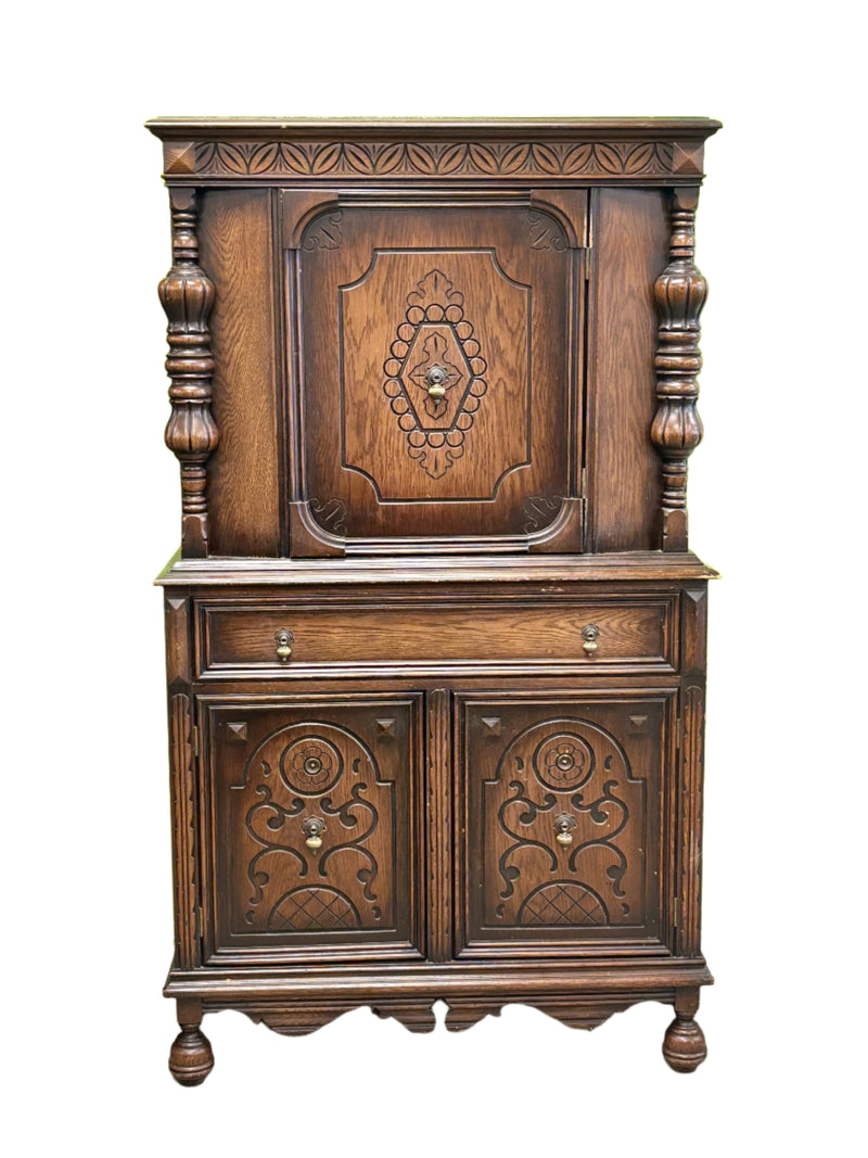 Antique Oak Buffet