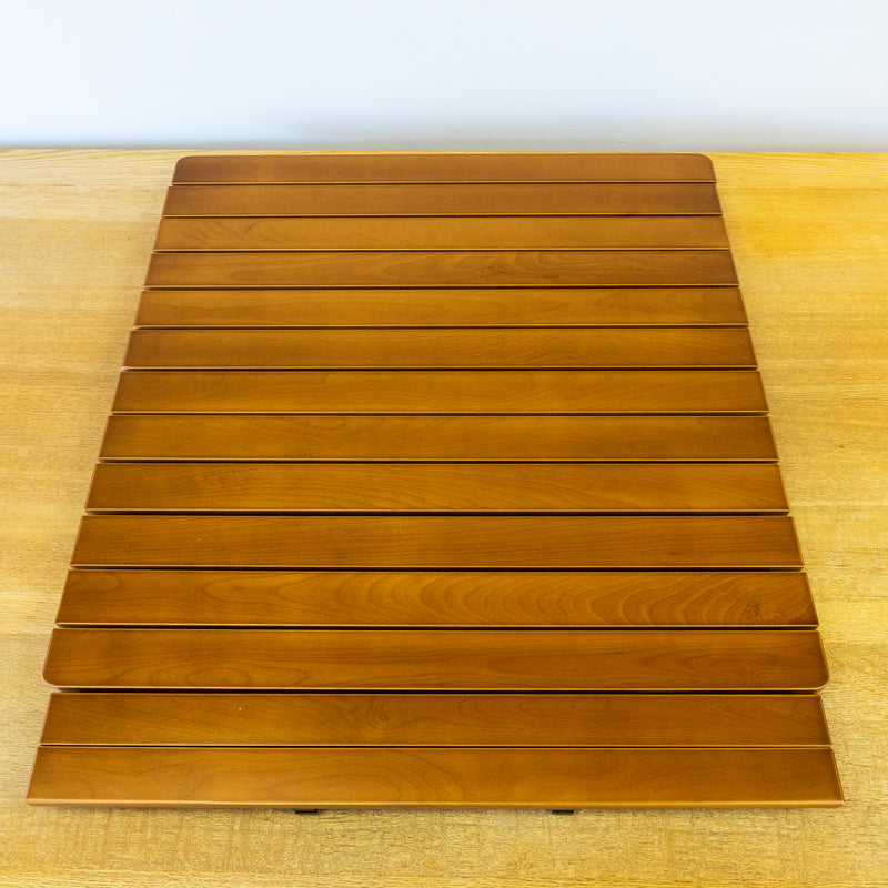 Teak Grate wood Shower Mat-30" x 30"