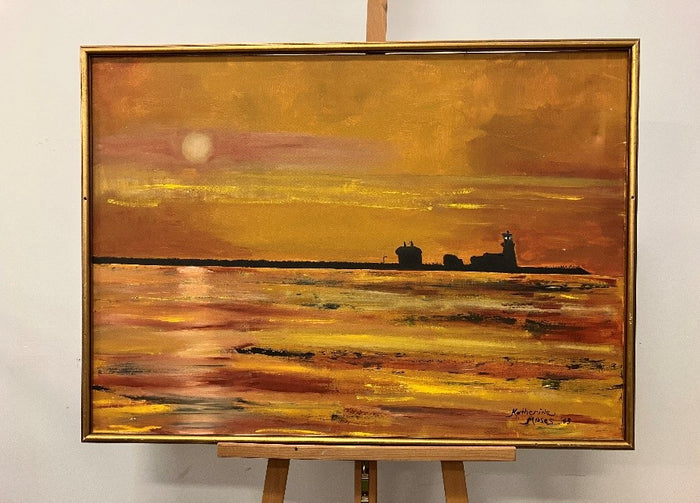 Artwork - Katherine Moses - Untitled (Orange Lighthouse)