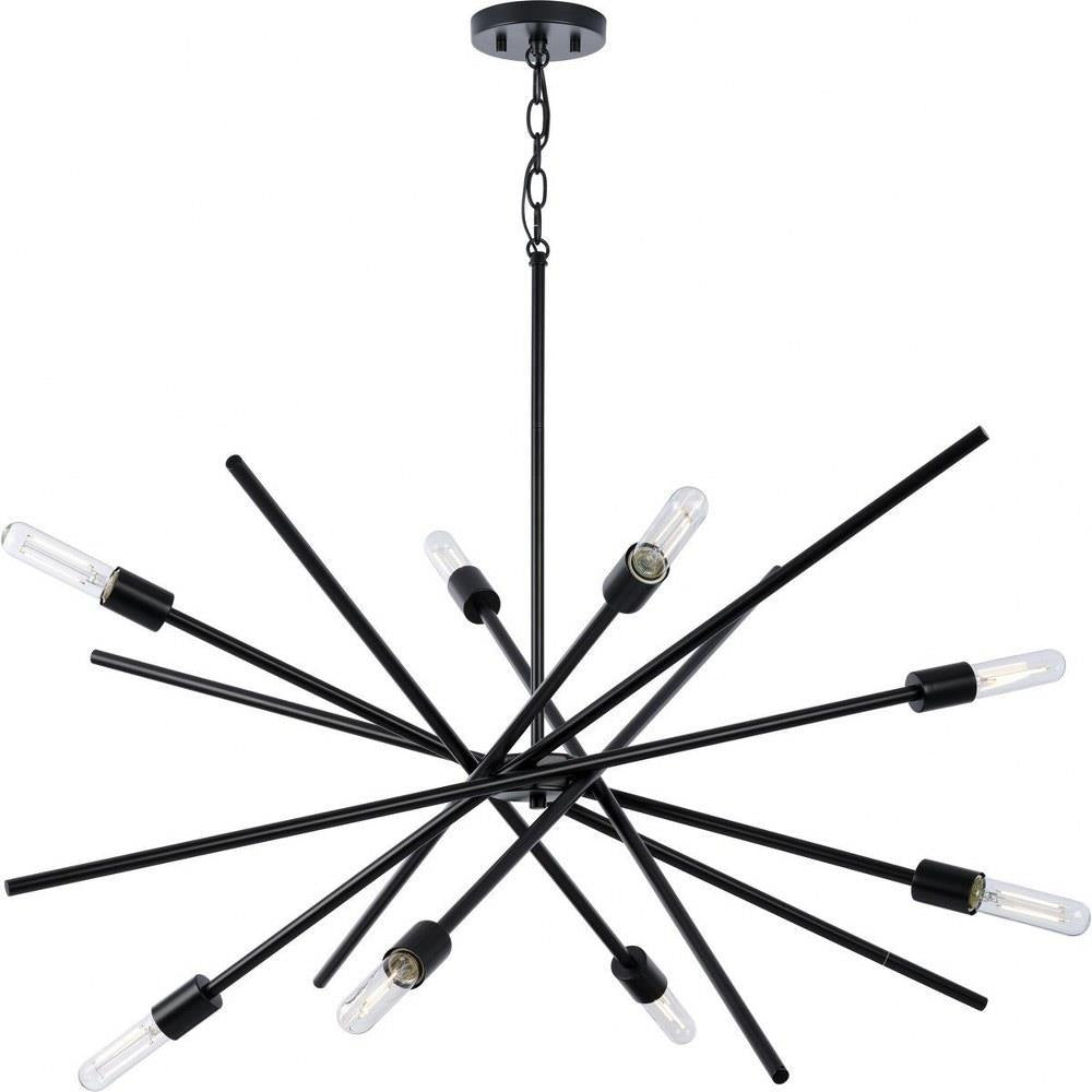 Astra 8-light Chandelier in Black