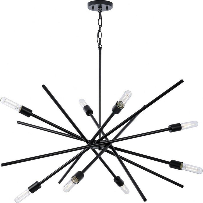 Astra 8-light Chandelier in Black