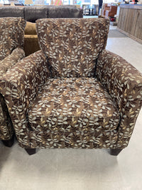 Leaf Pattern Armchair