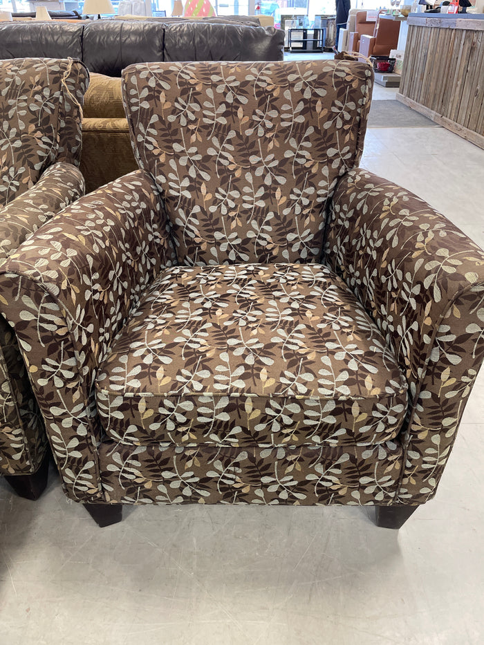 Leaf Pattern Armchair