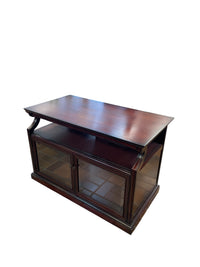 Solid Redwood TV Stand