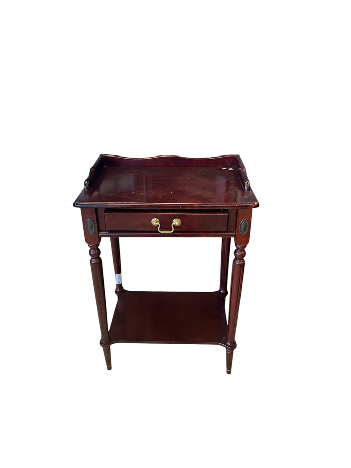 Mahogany Toned Side Table
