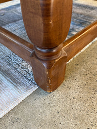38"W Solid Wood Coffee Table