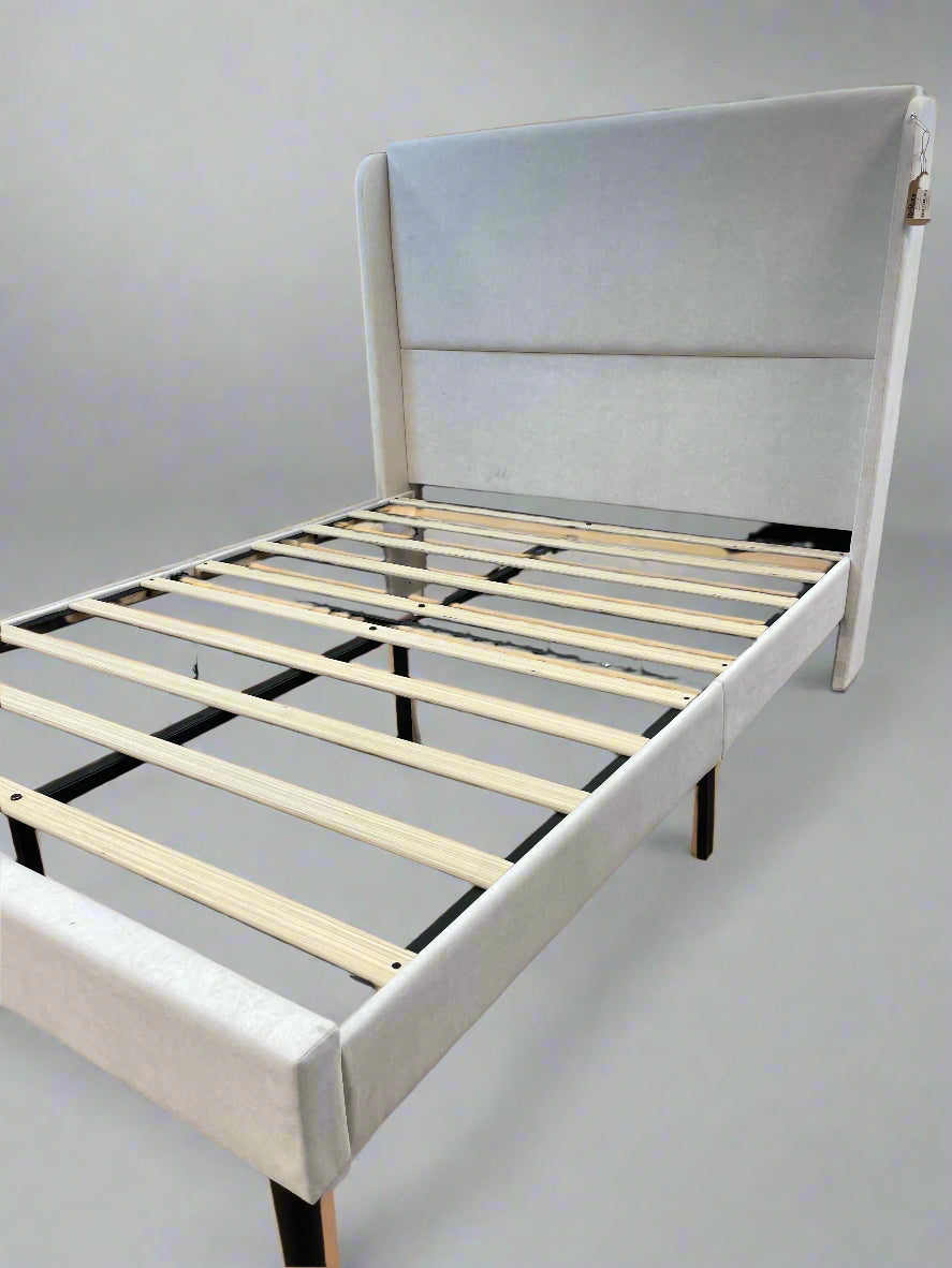Upholstered Wingback Full/Double Bed Frame