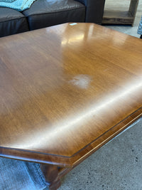 38"W Solid Wood Coffee Table