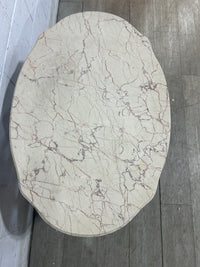 Stone Top Oval Table