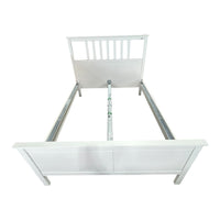 White Double Bedframe