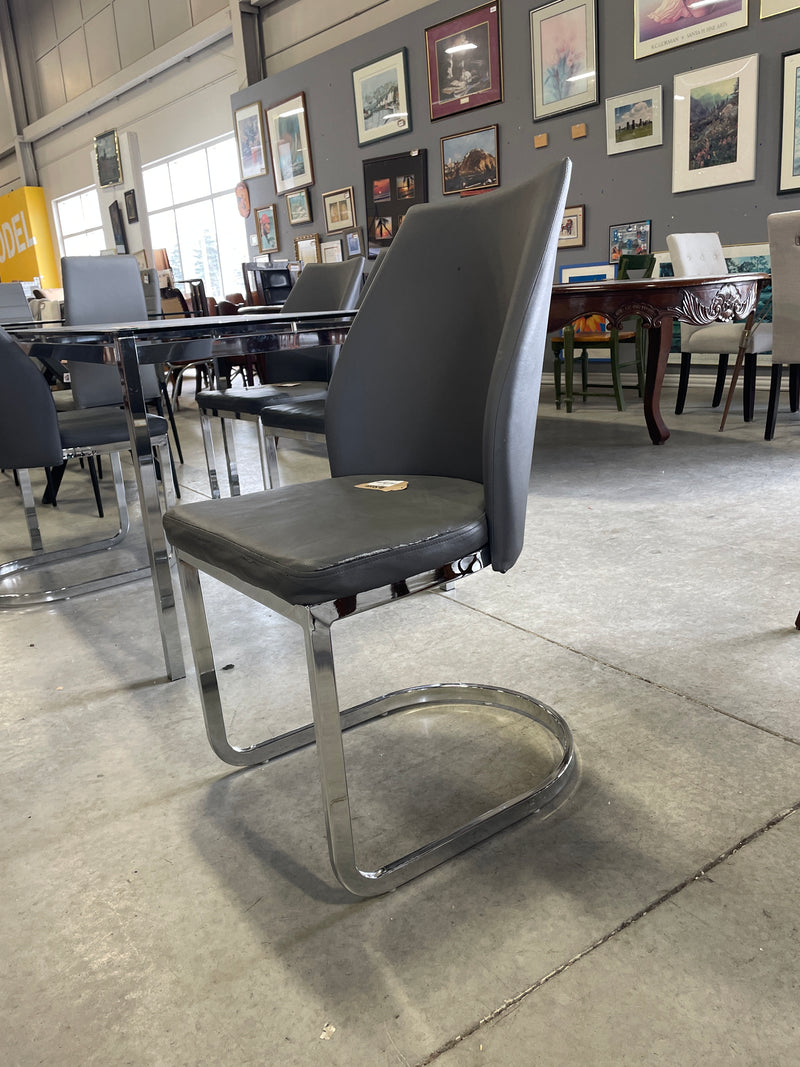 Gray Dining Chair