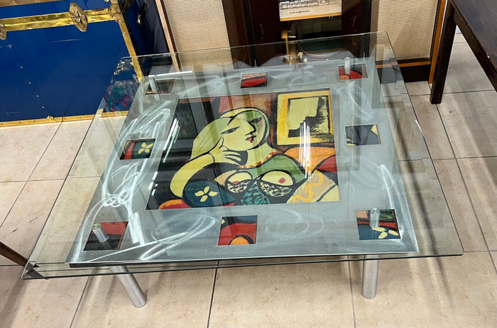 Modern Masterpiece Glass Coffee Table