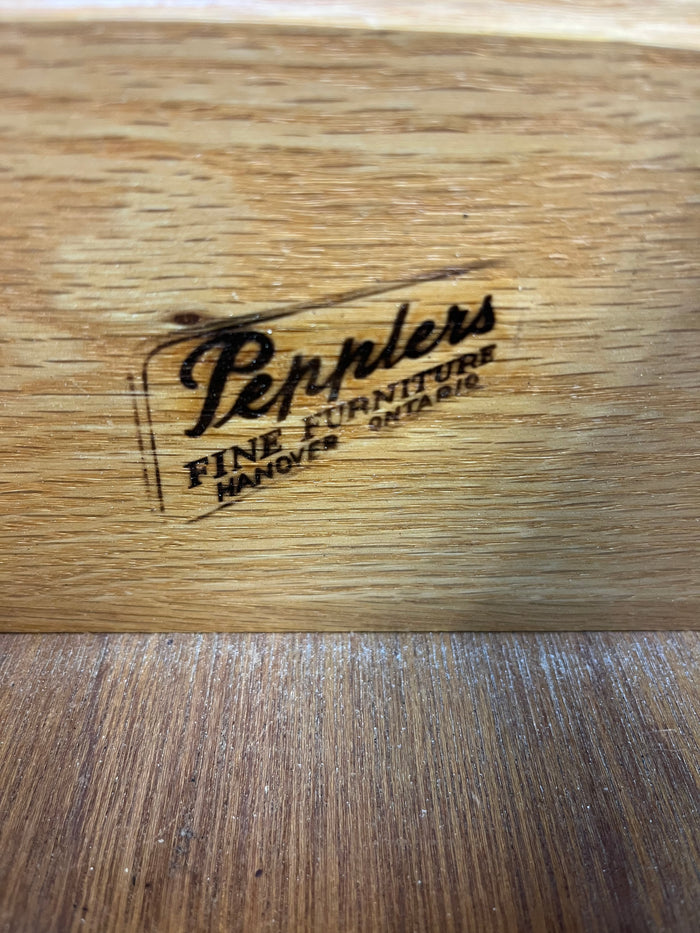 Sklar Peppler Dresser With Glass Top