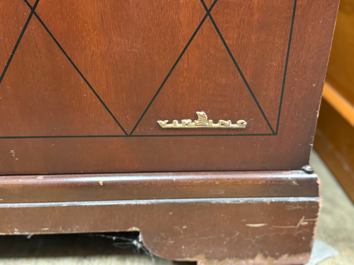 Dark Brown Mid-Century Cabinet