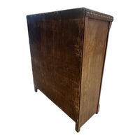 Vintage Blocky Curio Cabinet