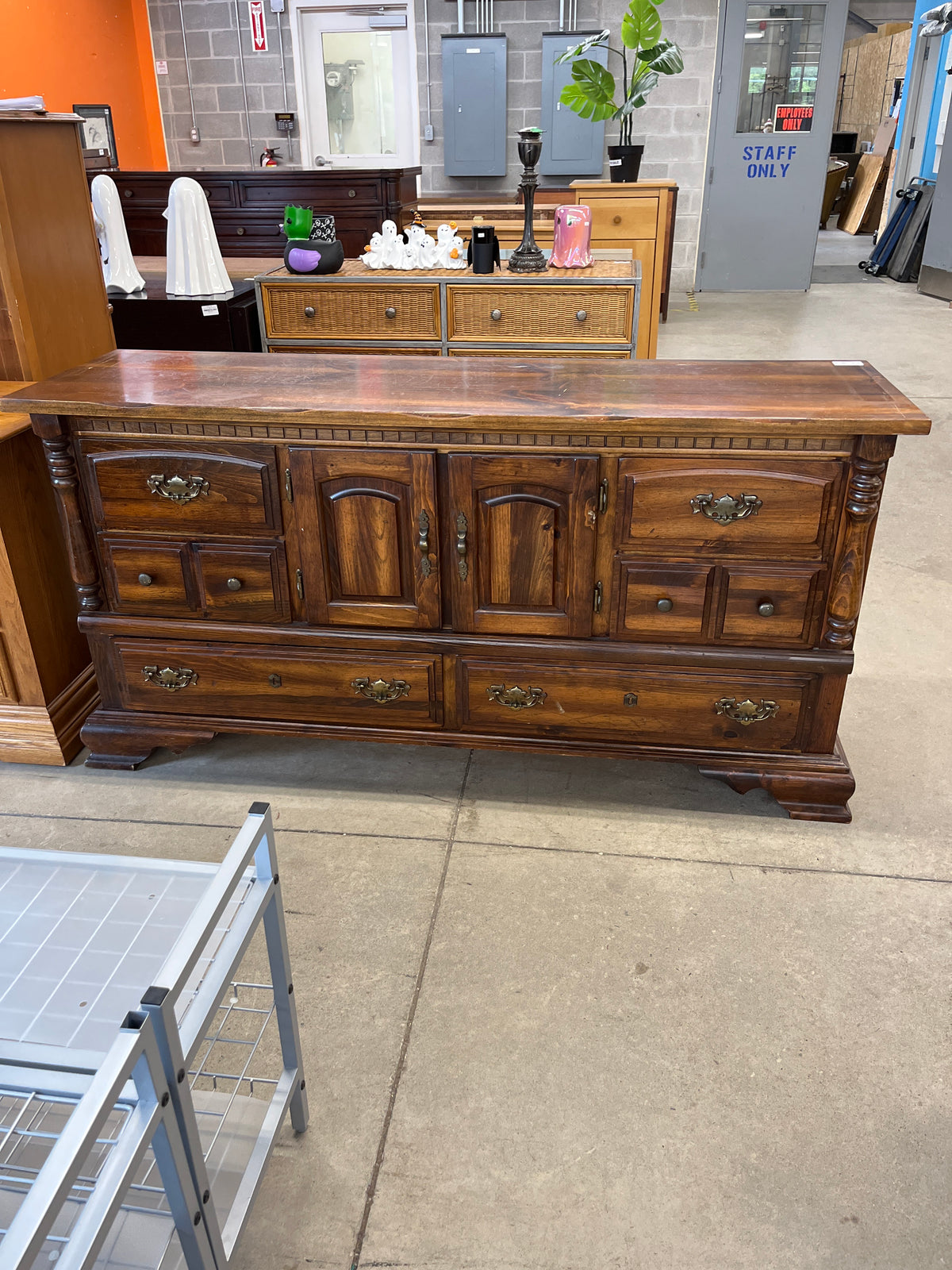 66"W 6-Drawer Dresser