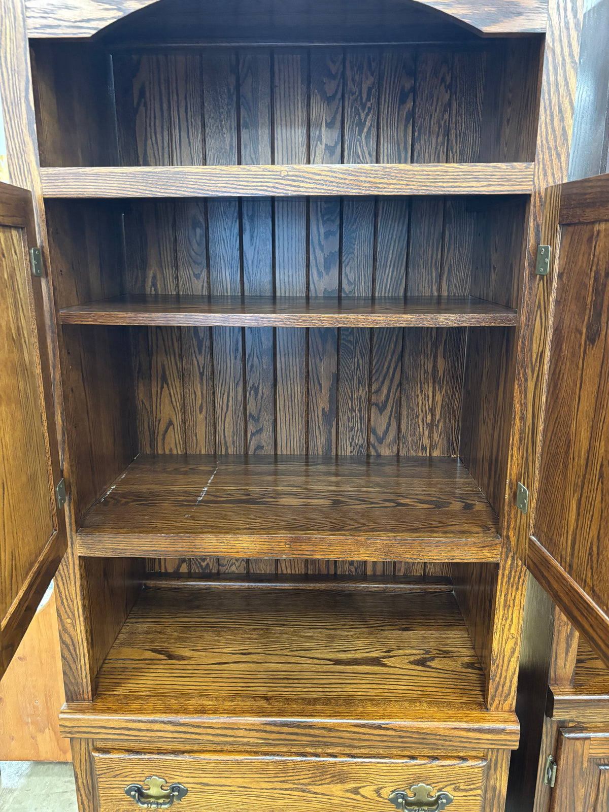 Rustic Country Wooden Wall Unit