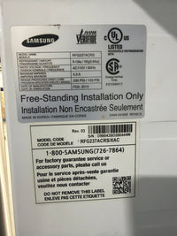 Space Samsung St Steel French Door Refrigerator / Freezer