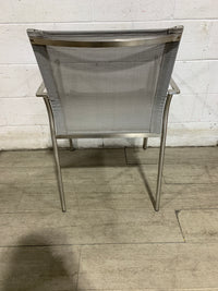 Stackable Chrome Chair