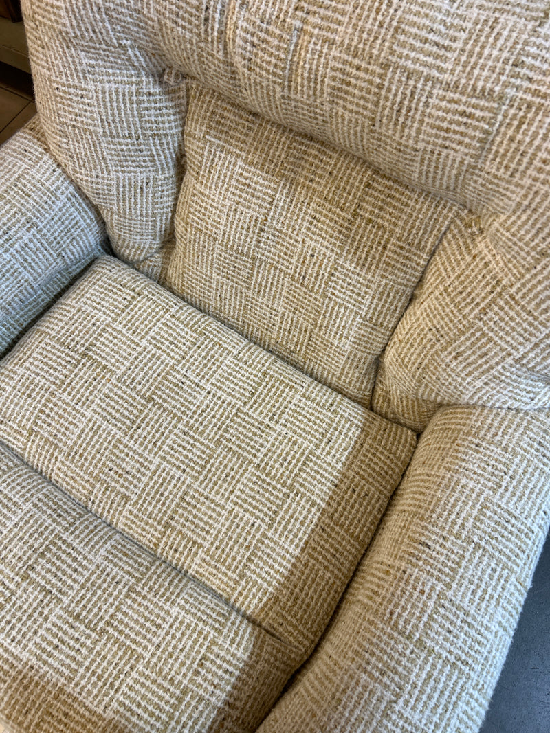 Light Brown Checkered One Seater