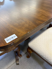 66"W Dining Table & 6 Chairs