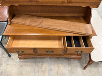 Light Brown Maple Hutch