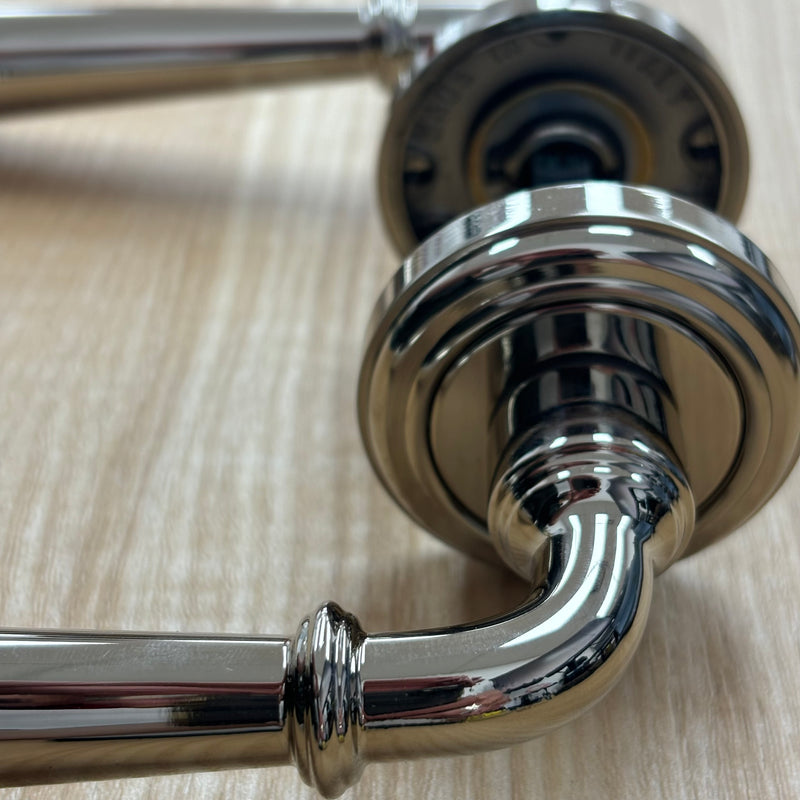 Dummy Door Levers in Polished Chrome, 1001NEBETRUS14