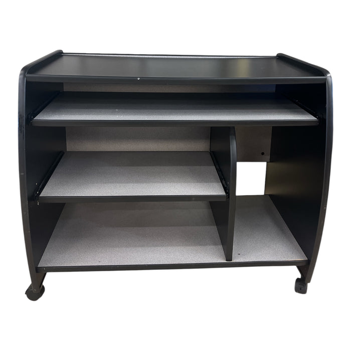 Black Rolling Desk