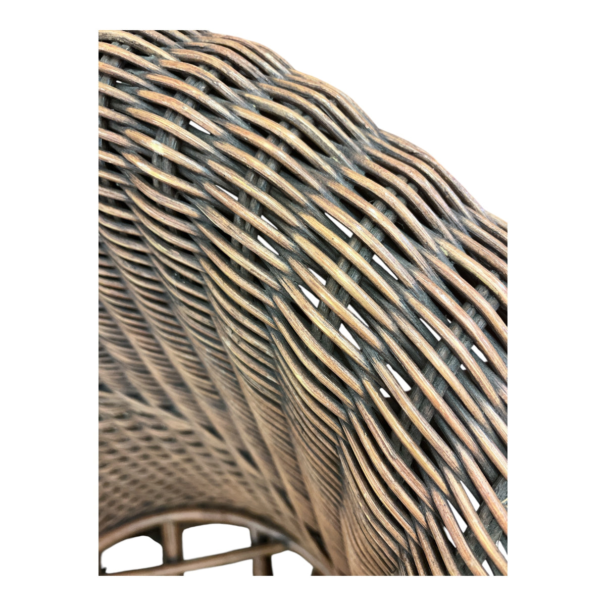 Rattan & Wicker Armchair - no cushions