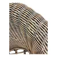 Rattan & Wicker Armchair - no cushions