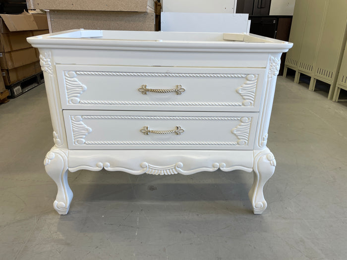 Vanity Cabinet in White
