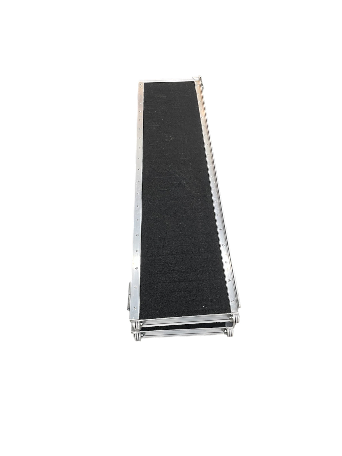 HOMCOM 10ft Ramp Non-Skid Layering Portable Foldable Aluminium