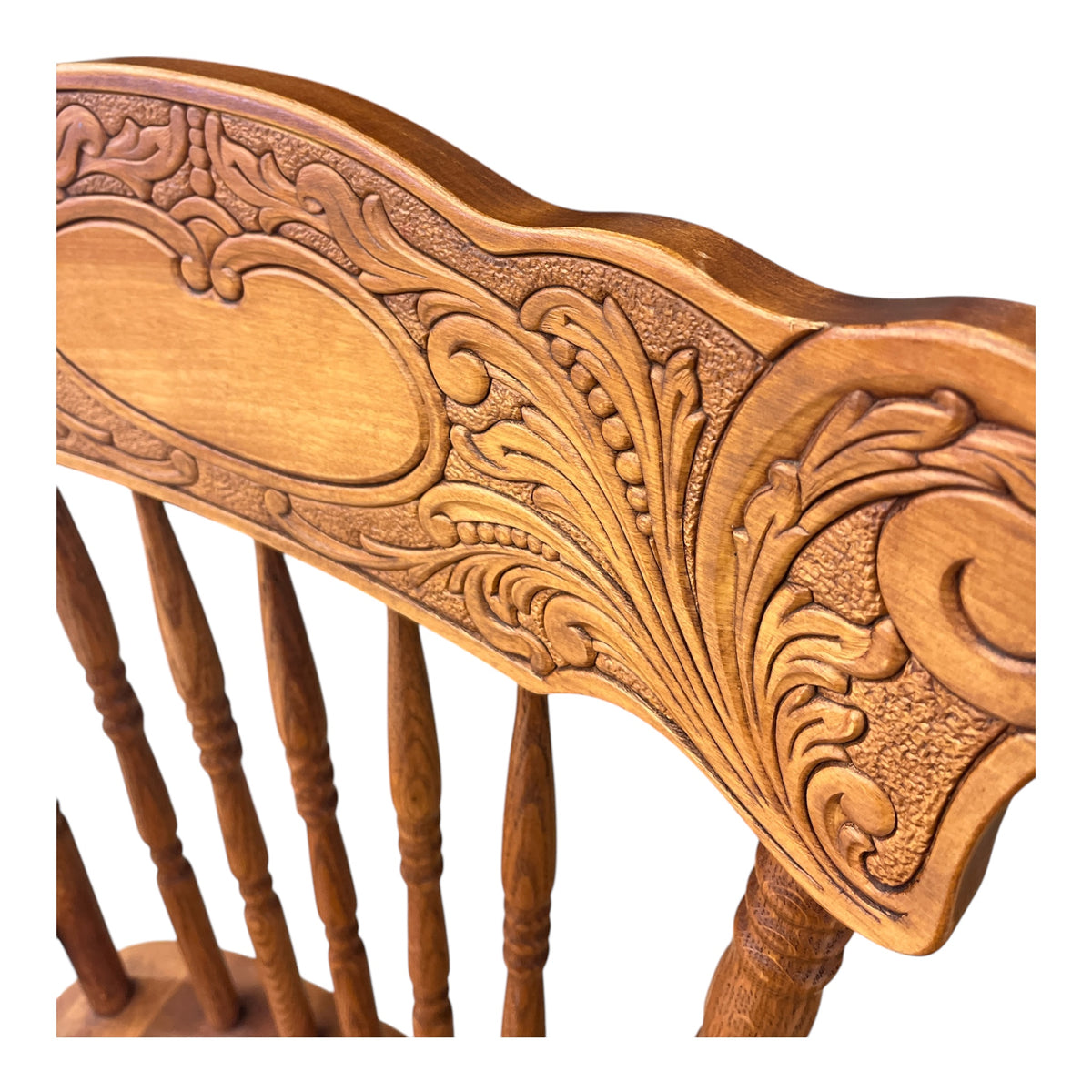 The Spring Meadow Pressback Oval Emblem Dining Chair