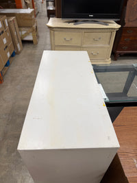 Small White Wooden Desk