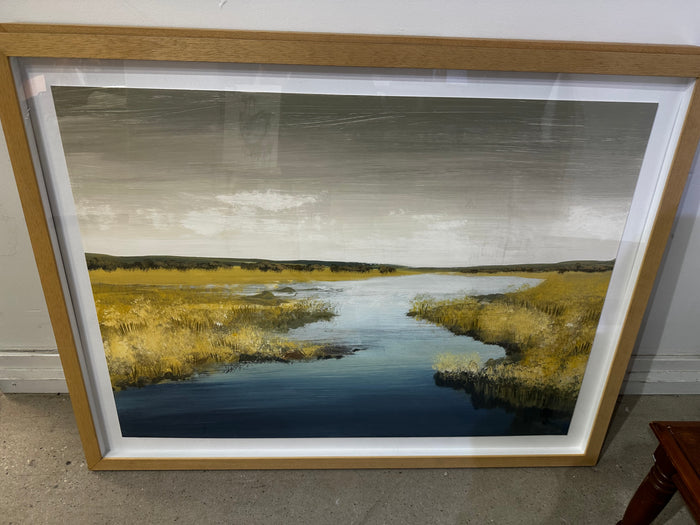 Painting Of A River By Leftbank Art