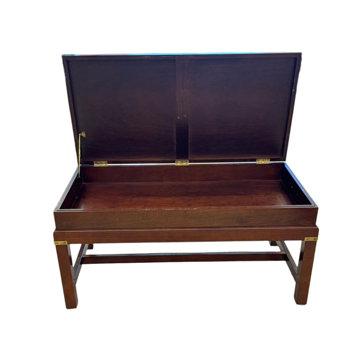 Mahogany Gun Box Table by Bombay