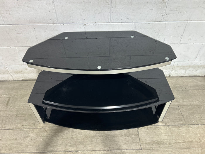 Nero Glass TV Stand