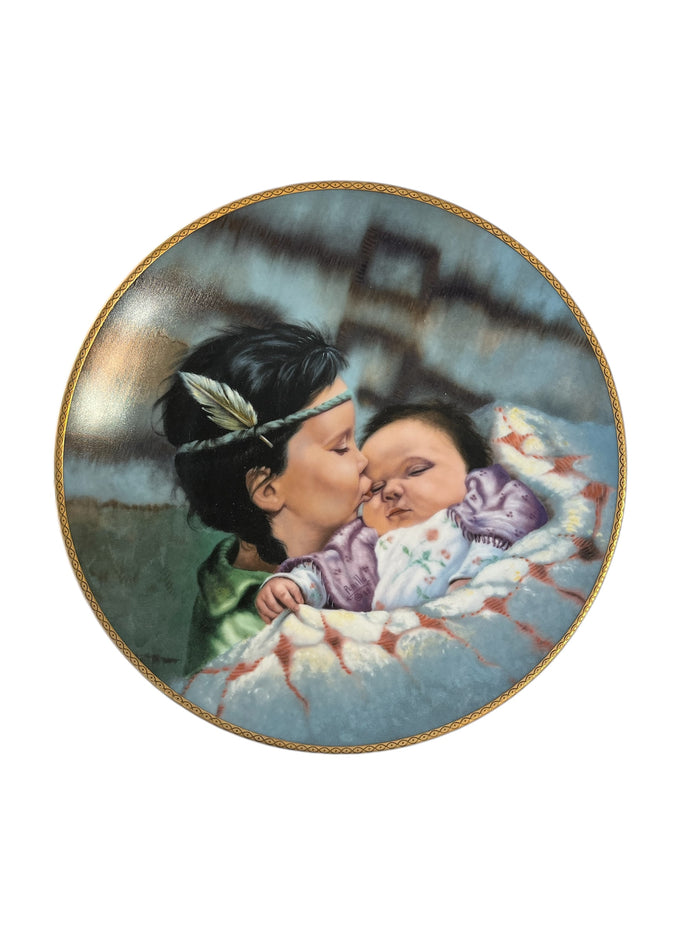A Time To Be Born Collectors Plate by Gregory Perillo