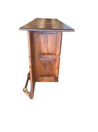 Solid Wood Portable Liquor Cabinet/Bar